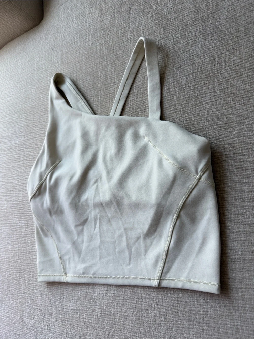 lululemon athletica cream asymmetric